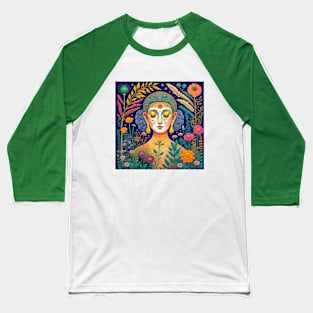 Buddha Baseball T-Shirt